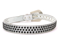 Cargar imagen en el visor de la galería, Rhinestone Belt- #005 005A 006 007 Shiny Unisex Rodeo Bling Belt -3