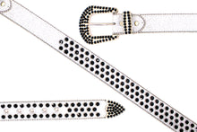 Cargar imagen en el visor de la galería, Rhinestone Belt- #005 005A 006 007 Shiny Unisex Rodeo Bling Belt -3