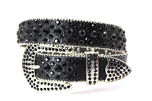 Load image into Gallery viewer, Rhinestone Belt- #005 005A 006 007 Shiny Unisex Rodeo Bling Belt -4