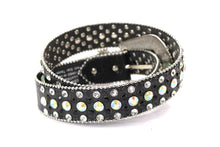 Load image into Gallery viewer, Rhinestone Belt- #005 005A 006 007 Shiny Unisex Rodeo Bling Belt -4
