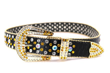 Load image into Gallery viewer, Rhinestone Belt- #005 005A 006 007 Shiny Unisex Rodeo Bling Belt -4