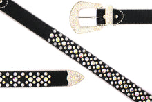 Load image into Gallery viewer, Rhinestone Belt- #005 005A 006 007 Shiny Unisex Rodeo Bling Belt -4