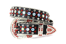 Load image into Gallery viewer, Rhinestone Belt- #005 005A 006 007 Shiny Unisex Rodeo Bling Belt -4