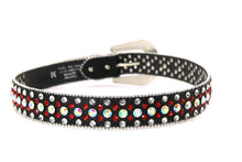 Load image into Gallery viewer, Rhinestone Belt- #005 005A 006 007 Shiny Unisex Rodeo Bling Belt -4