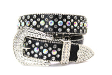 Load image into Gallery viewer, Rhinestone Belt- #005 005A 006 007 Shiny Unisex Rodeo Bling Belt -4