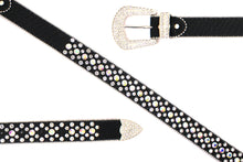 Load image into Gallery viewer, Rhinestone Belt- #005 005A 006 007 Shiny Unisex Rodeo Bling Belt -4