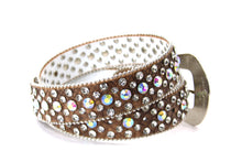 Load image into Gallery viewer, Rhinestone Belt- #005 005A 006 007 Shiny Unisex Rodeo Bling Belt -4