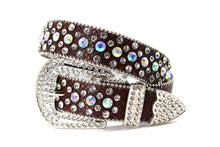 Load image into Gallery viewer, Rhinestone Belt- #005 005A 006 007 Shiny Unisex Rodeo Bling Belt -4