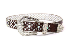 Load image into Gallery viewer, Rhinestone Belt- #005 005A 006 007 Shiny Unisex Rodeo Bling Belt -4