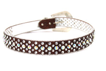 Load image into Gallery viewer, Rhinestone Belt- #005 005A 006 007 Shiny Unisex Rodeo Bling Belt -4