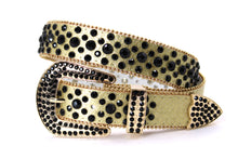 Load image into Gallery viewer, Rhinestone Belt- #005 005A 006 007 Shiny Unisex Rodeo Bling Belt -4
