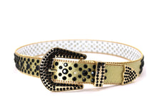 Load image into Gallery viewer, Rhinestone Belt- #005 005A 006 007 Shiny Unisex Rodeo Bling Belt -4