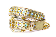Load image into Gallery viewer, Rhinestone Belt- #005 005A 006 007 Shiny Unisex Rodeo Bling Belt -4