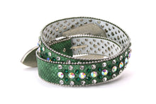 Load image into Gallery viewer, Rhinestone Belt- #005 005A 006 007 Shiny Unisex Rodeo Bling Belt -4