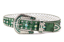 Load image into Gallery viewer, Rhinestone Belt- #005 005A 006 007 Shiny Unisex Rodeo Bling Belt -4