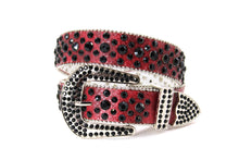 Load image into Gallery viewer, Rhinestone Belt- #005 005A 006 007 Shiny Unisex Rodeo Bling Belt -4