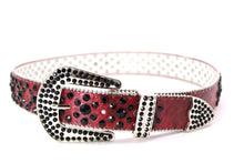 Load image into Gallery viewer, Rhinestone Belt- #005 005A 006 007 Shiny Unisex Rodeo Bling Belt -4