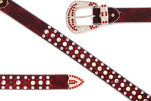 Load image into Gallery viewer, Rhinestone Belt- #005 005A 006 007 Shiny Unisex Rodeo Bling Belt -4