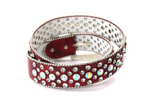 Load image into Gallery viewer, Rhinestone Belt- #005 005A 006 007 Shiny Unisex Rodeo Bling Belt -4