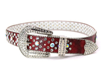 Load image into Gallery viewer, Rhinestone Belt- #005 005A 006 007 Shiny Unisex Rodeo Bling Belt -4