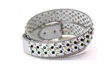 Load image into Gallery viewer, Rhinestone Belt- #005 005A 006 007 Shiny Unisex Rodeo Bling Belt -4