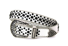 Cargar imagen en el visor de la galería, Rhinestone Belt- #005 005A 006 007 Shiny Unisex Rodeo Bling Belt -5