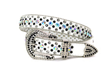 Cargar imagen en el visor de la galería, Rhinestone Belt- #005 005A 006 007 Shiny Unisex Rodeo Bling Belt -5