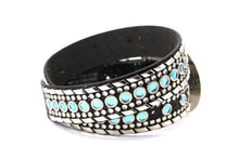 Cargar imagen en el visor de la galería, Rhinestone Belt - #1001 Genuine Leather Flashy Bling Western Cowgirl -1