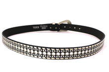 Cargar imagen en el visor de la galería, Rhinestone Belt - #1001 Genuine Leather Flashy Bling Western Cowgirl -1