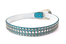 Cargar imagen en el visor de la galería, Rhinestone Belt - #1001 Genuine Leather Flashy Bling Western Cowgirl -1