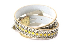 Cargar imagen en el visor de la galería, Rhinestone Belt - #1001 Genuine Leather Flashy Bling Western Cowgirl -1