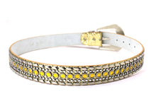 Cargar imagen en el visor de la galería, Rhinestone Belt - #1001 Genuine Leather Flashy Bling Western Cowgirl -1