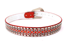 Cargar imagen en el visor de la galería, Rhinestone Belt - #1001 Genuine Leather Flashy Bling Western Cowgirl -1
