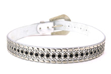 Cargar imagen en el visor de la galería, Rhinestone Belt - #1001 Genuine Leather Flashy Bling Western Cowgirl -2