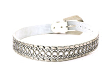 Cargar imagen en el visor de la galería, Rhinestone Belt - #1001 Genuine Leather Flashy Bling Western Cowgirl -2