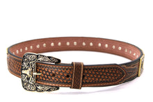 Load image into Gallery viewer, Concho Belt- #117C Bull Rider