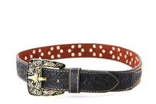 Load image into Gallery viewer, Concho Belt- #2601 Gold Berry