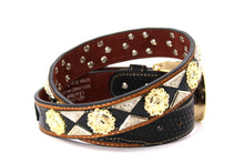 Load image into Gallery viewer, Concho Belt- #2601 Gold Berry