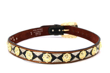 Load image into Gallery viewer, Concho Belt- #2601 Gold Berry