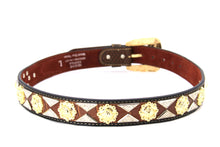 Load image into Gallery viewer, Concho Belt- #2601 Gold Berry
