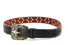 Load image into Gallery viewer, Concho Belt- #2601 Gold Berry
