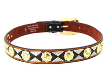 Load image into Gallery viewer, Concho Belt- #2601 Gold Berry