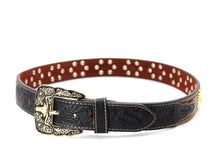 Load image into Gallery viewer, Concho Belt- #2601 Gold Berry