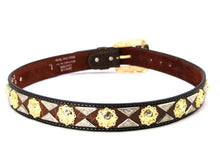 Load image into Gallery viewer, Concho Belt- #2601 Gold Berry