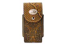 Load image into Gallery viewer, Phone Holster- #326 Elastic Panel Magnetic Closure Phone Case Size M