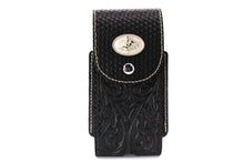Load image into Gallery viewer, Phone Holster- #326 Elastic Panel Magnetic Closure Phone Case Size M