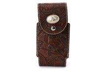 Load image into Gallery viewer, Phone Holster- #327 Horse Head Elastic Panel Magnetic Closure Phone Case Size L
