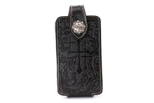 Load image into Gallery viewer, Phone Holster- #344 Prayer Elastic Panel Magnetic Closure Phone Case Size L