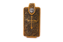 Load image into Gallery viewer, Phone Holster- #344 Prayer Elastic Panel Magnetic Closure Phone Case Size L