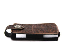 Load image into Gallery viewer, Phone Holster- #344 Prayer Elastic Panel Magnetic Closure Phone Case Size L